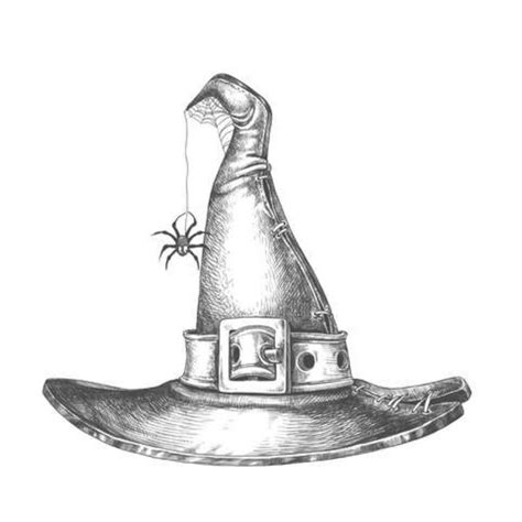 Retro witch hat
